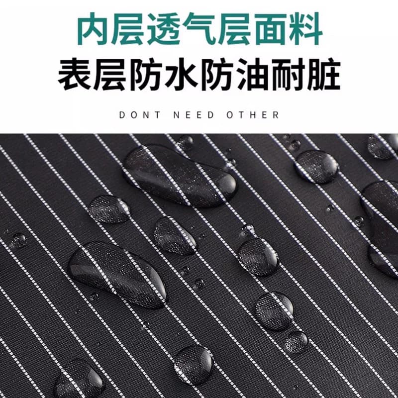 可拆卸新款擦手巾围裙厨房家用防水防油加厚家务围裙 - 缩略图2