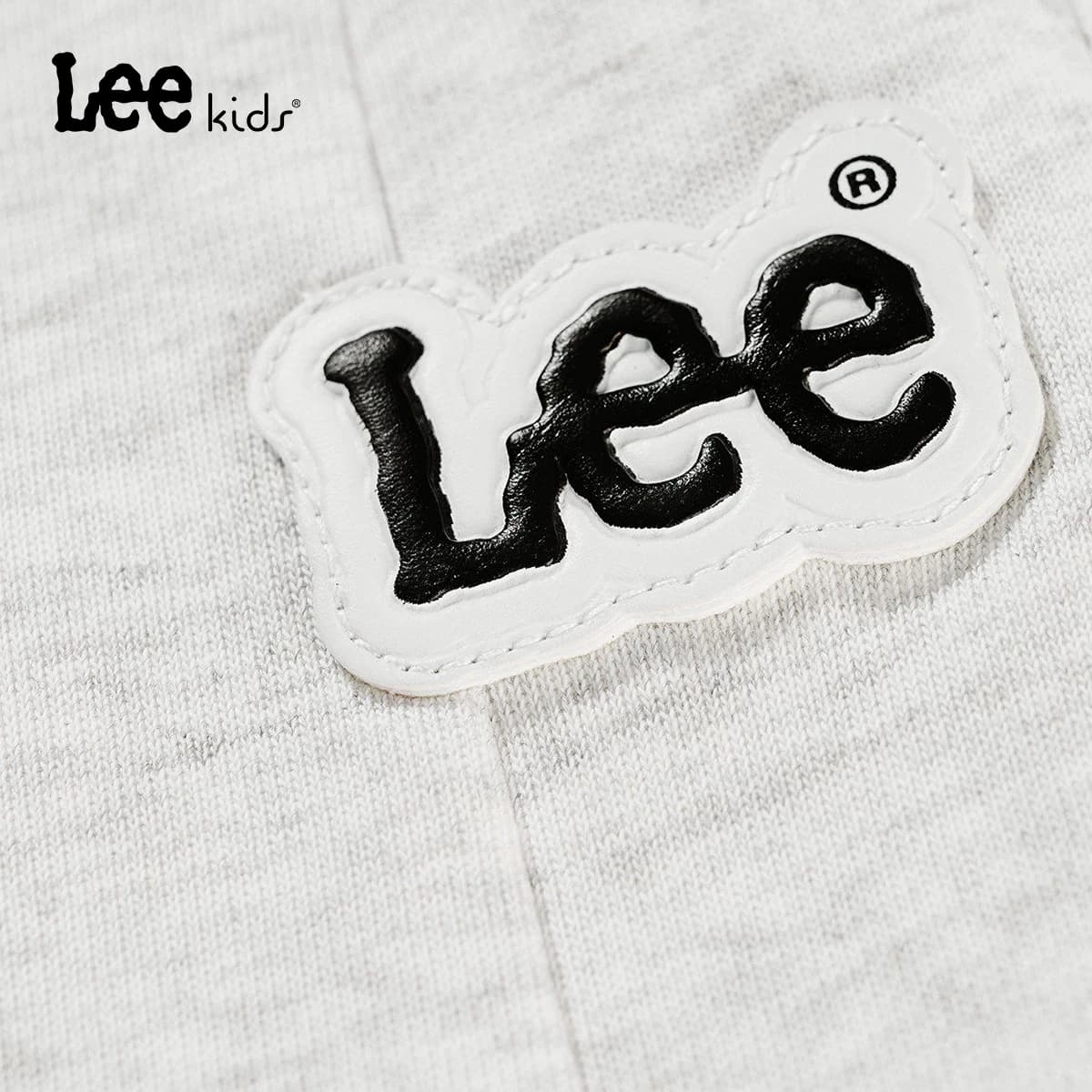 Lee kids儿童针织束脚裤春秋男童女童学院风百搭宽松时尚潮流长裤 - 缩略图5