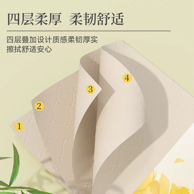 6大提悬挂式抽纸纸巾家用实惠装整箱餐巾纸厕纸擦手用纸卫生纸巾 - 缩略图5