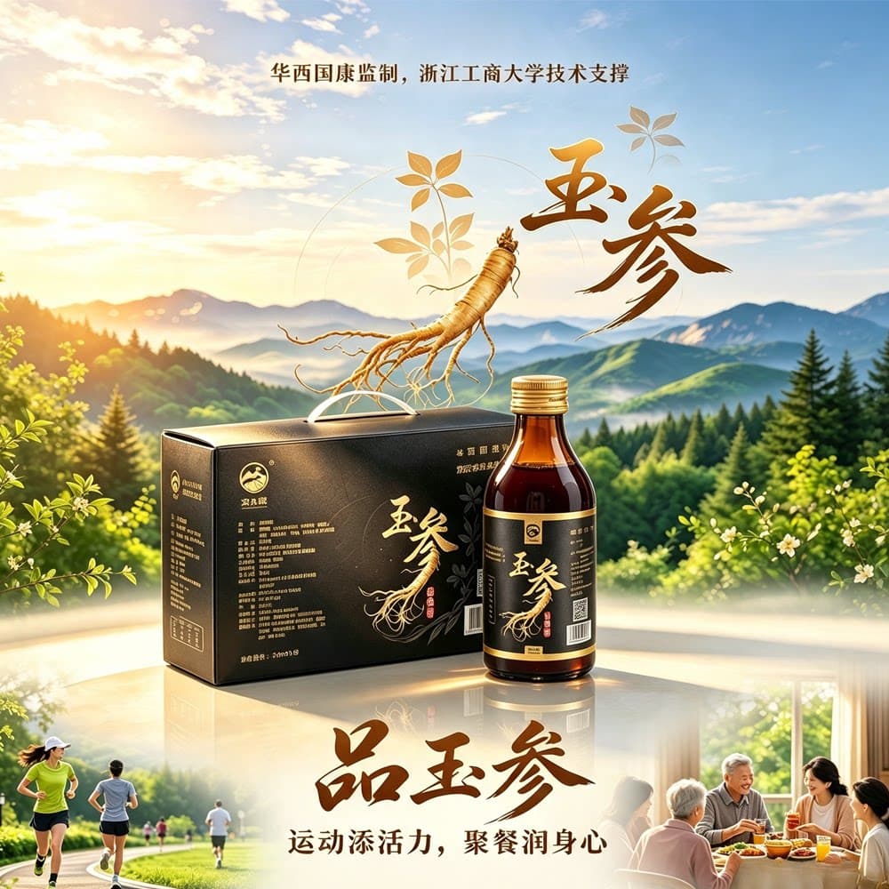 凉水滩玉参系列人参新鲜玉米须栀子清润天然植物饮料八瓶装长白山 - 缩略图3