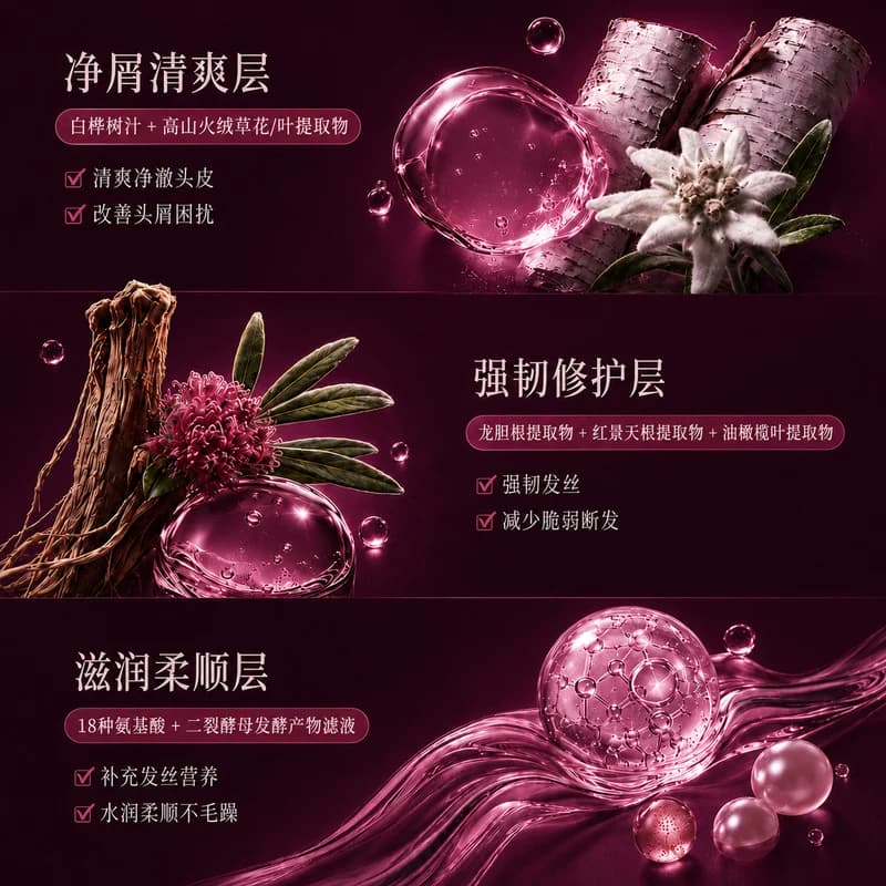 【法国头皮管理科研品牌-LELIEVRE】去屑防断香氛洗发水护发素A - 缩略图3