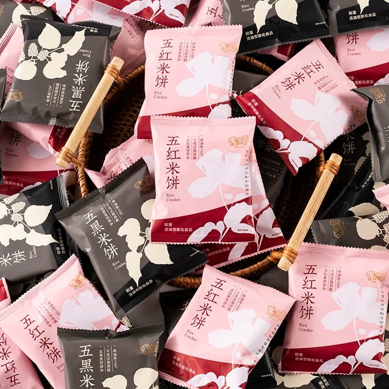 米多奇粗粮雪饼米饼早餐饼干营养健康休闲食品零食小吃儿童560g - 缩略图5
