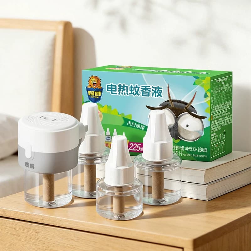 超威电热蚊香液家用驱蚊液器插电式非无毒无味灭防蚊补充液加热器 - 缩略图2