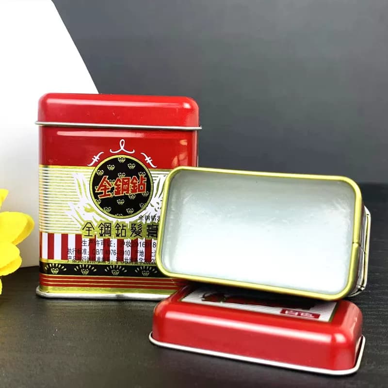 买2送1全钢钻发膏(金钢钻)发乳发蜡大背头梳油头国货影视老造型男 - 缩略图3