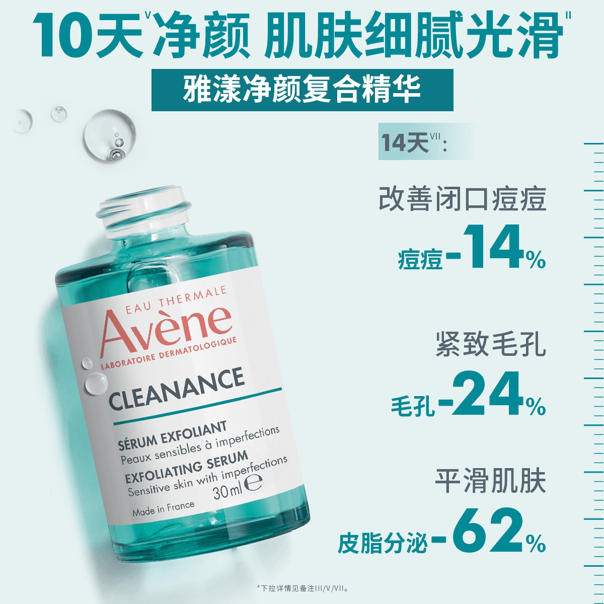 【立即抢购】雅漾净颜复合精华30ml敏感肌控油改善舒缓痘肌官网 - 缩略图4