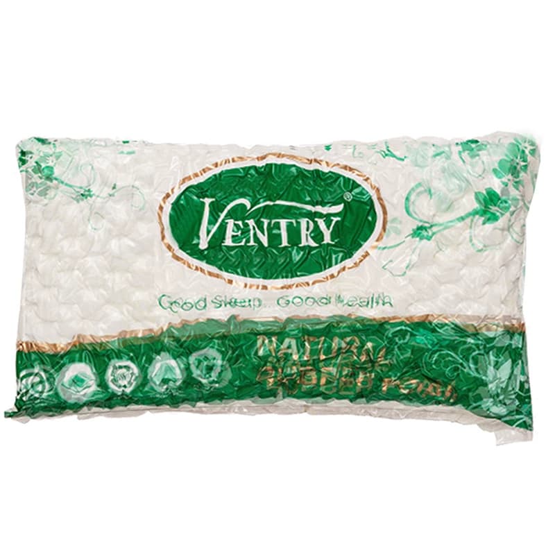 ventry泰国成人乳胶枕头大人护颈椎原装按摩橡胶记忆进口防螨枕芯 - 缩略图3