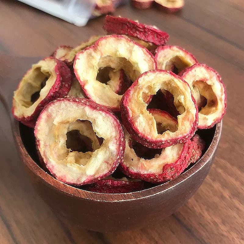 无核山楂干泡茶片500g包邮新货无籽无硫去核山渣空心圈泡水特产 - 缩略图4