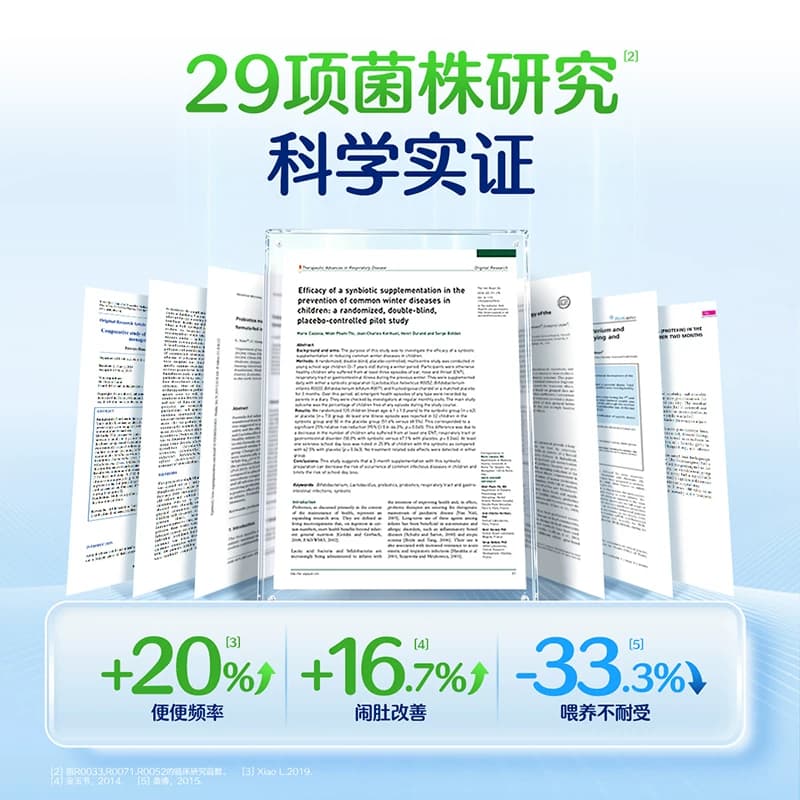 合生元益生菌儿童敏宝HMO益生菌调理肠胃强免疫婴幼儿 - 缩略图2