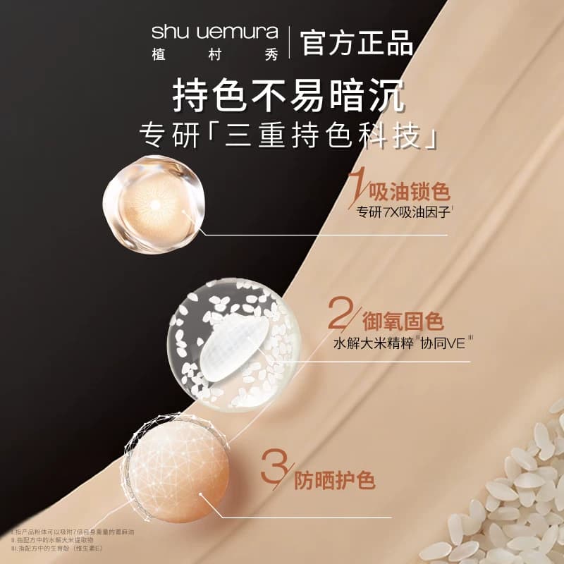 【李佳琦直播间618超级爆品日】植村秀小方瓶粉底液混油* - 缩略图4