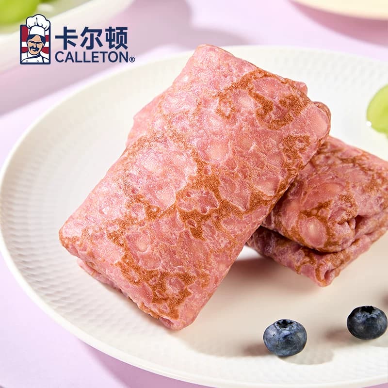 【丁禹兮代言】卡尔顿蛋皮吐司芋泥卷夹心面包休闲零食营养早餐 - 缩略图2