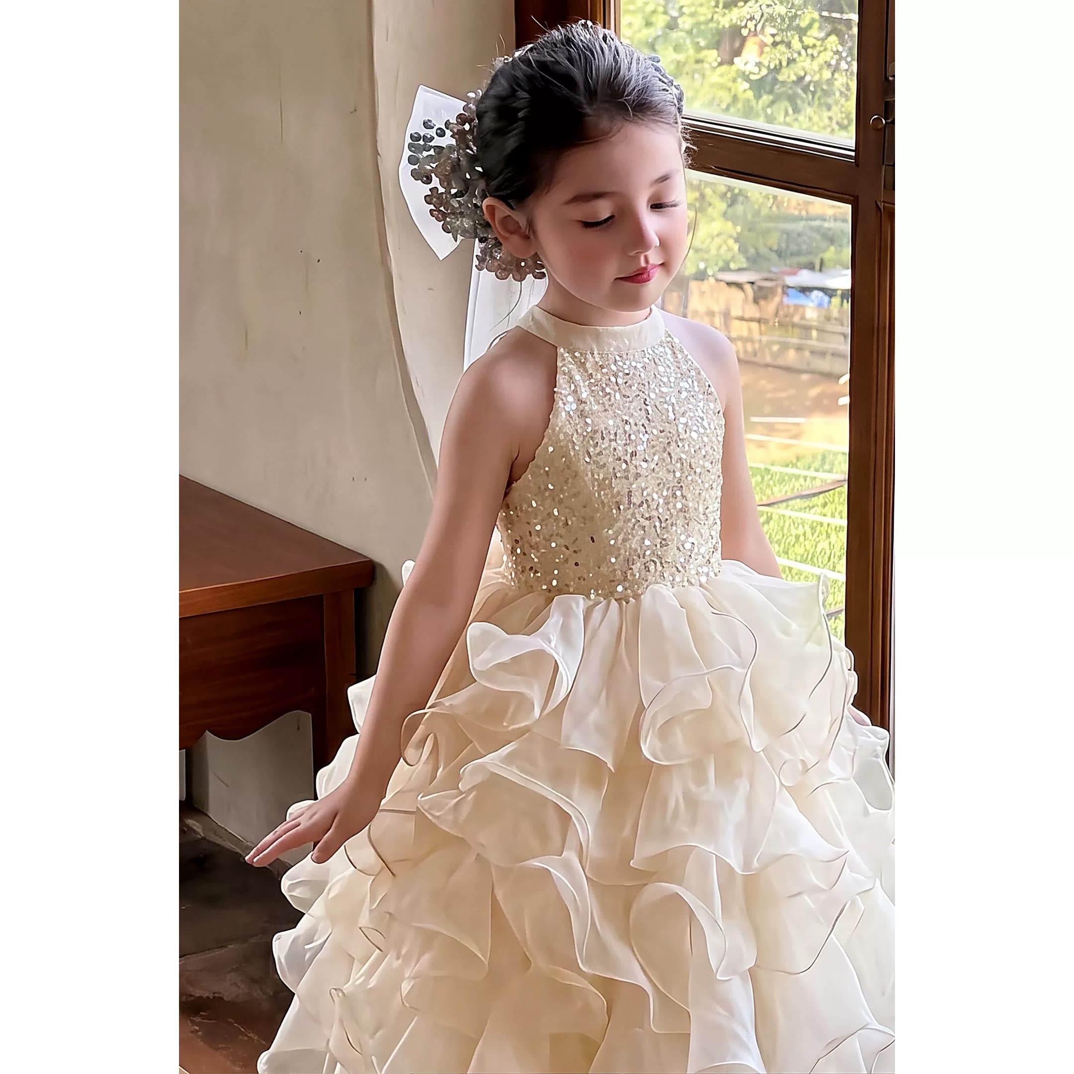 女童夏季连衣裙儿童生日礼服裙2026新款夏天女宝宝超好看公主裙 - 缩略图5