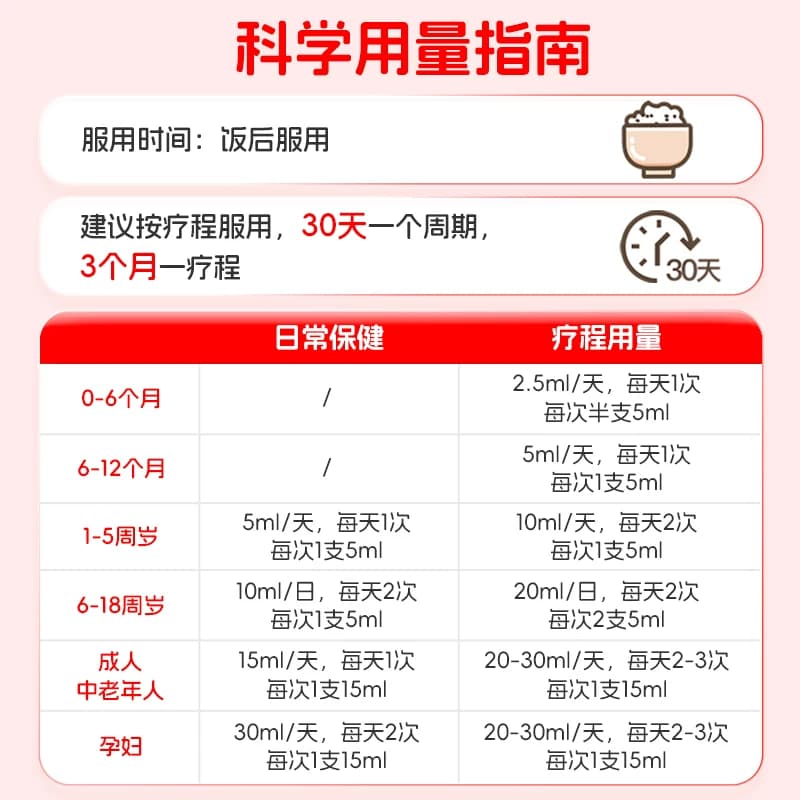 澳诺葡萄糖酸锌钙口服液钙锌5ml酸钙锌口服溶液儿童钙片官方婴儿 - 缩略图4