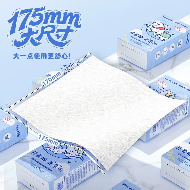【李佳琦618生活节预售付定金】漫花奈娃联名款悬挂式抽纸巾大包 - 缩略图3