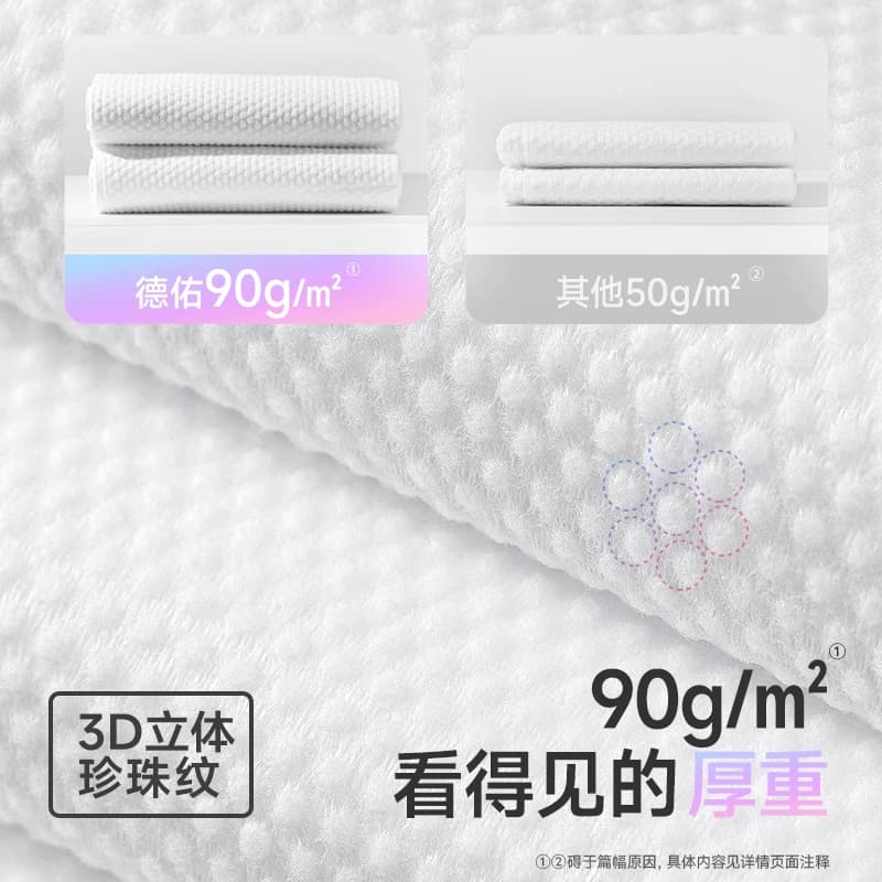 德佑一次性浴巾真空压缩毛巾单独包装加厚加大独立便携酒店用品 - 缩略图4