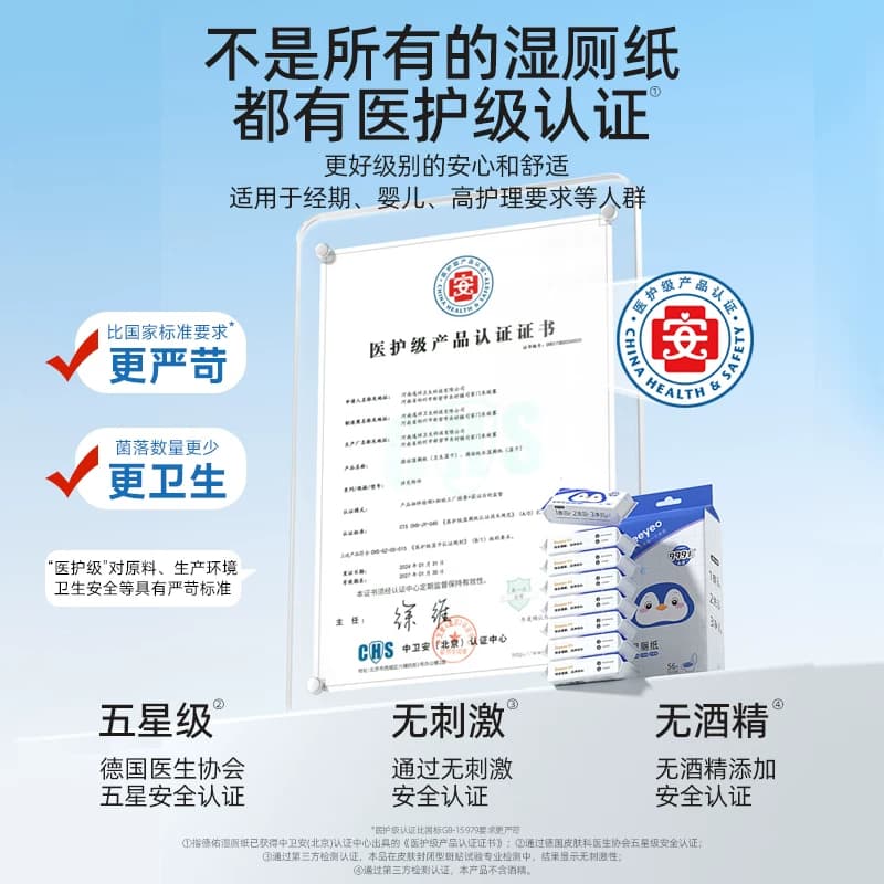 德佑迷你湿厕纸便携小包女性外出专用孕妇私处专用湿手纸 - 缩略图5