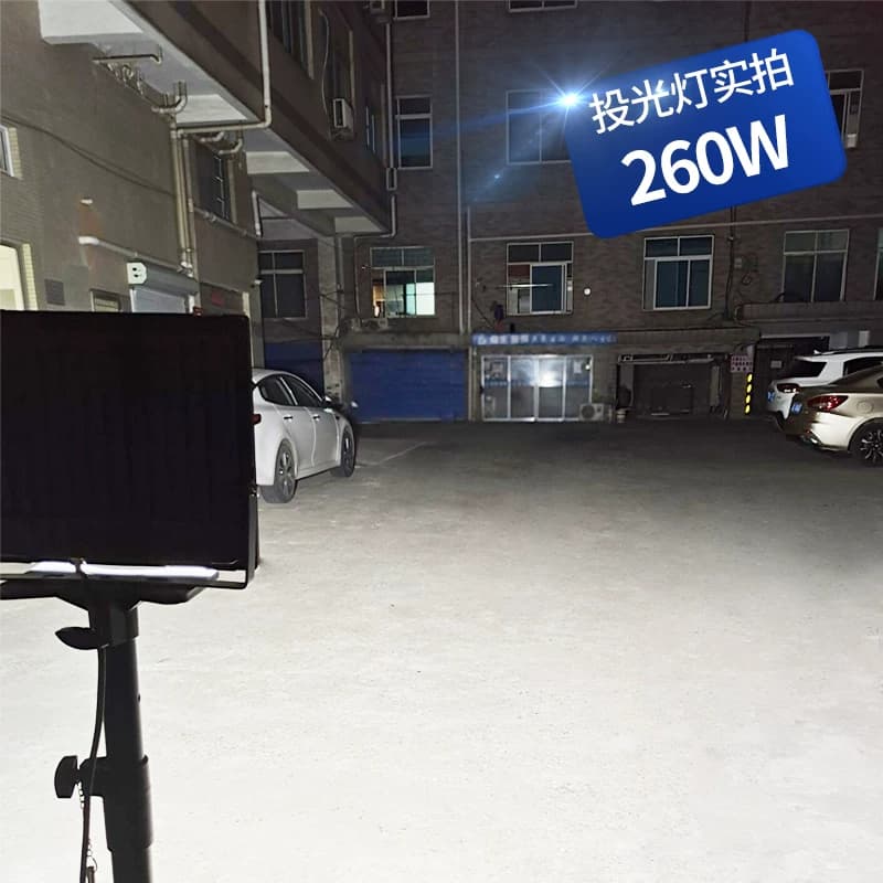led投光射灯户外防水工业车间厂房室外照明庭院探照路灯超亮强光 - 缩略图2