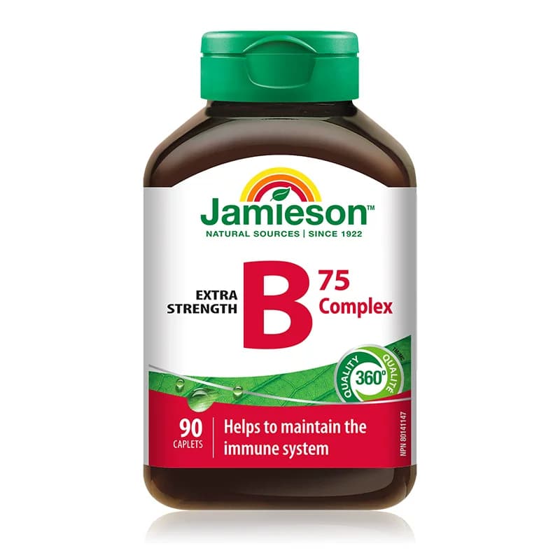 jamieson健美生复合维生素b族复合片bB12 b6 90粒肌醇熬夜常备 - 缩略图3