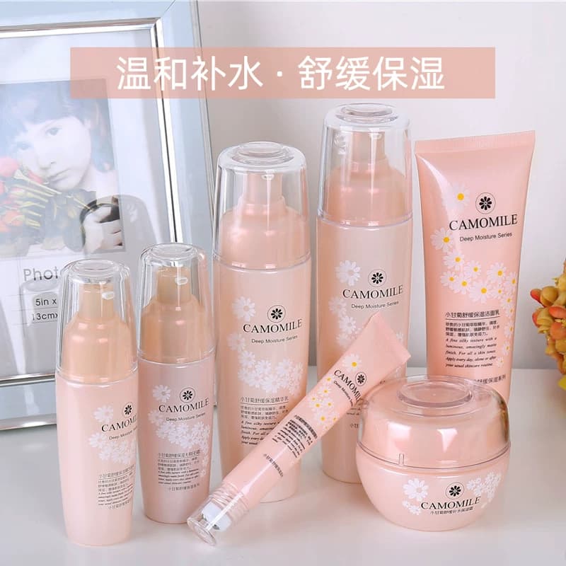 洋甘菊舒缓修护水乳护肤品套装女补水保湿去红血丝敏感肌专用正品 - 缩略图4