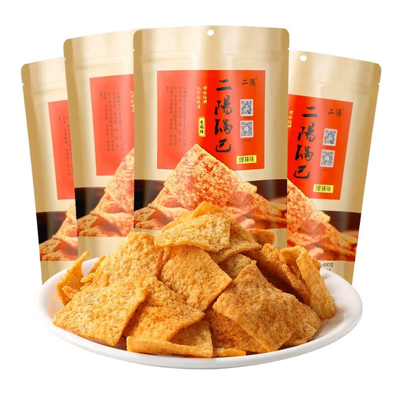 二阳手工锅巴零食休闲解馋食品襄阳怀旧小吃花椒锅巴食品网红爆款 - 缩略图4