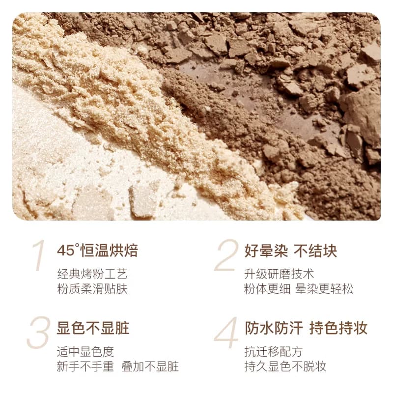 诗佩妮高光修容一体盘阴影哑光好晕染面部填充遮盖法令纹亚裔妆 - 缩略图3