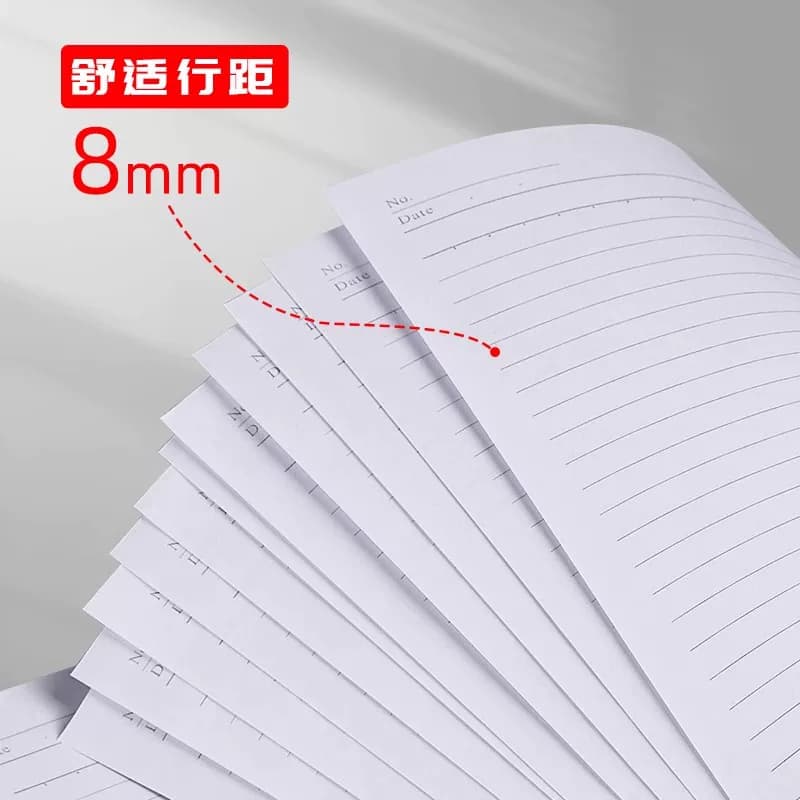 A5笔记本子记事本文具加厚小学初中日记本小清新练习本A4大号高中大学生简约32k软面抄b5作业本办公用品批发 - 缩略图3