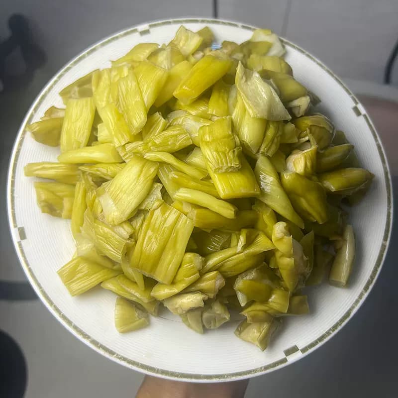 广西正宗农家自制芋苗酸辣即食新鲜芋干梗腌制蔬菜芋杆下饭菜泡菜 - 缩略图3