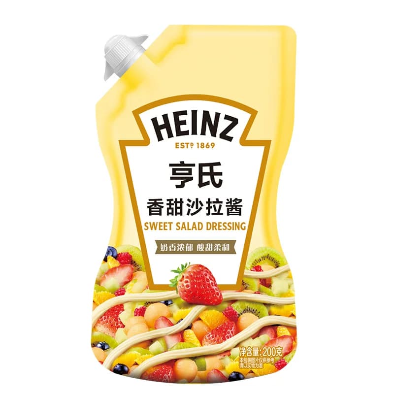亨氏沙拉酱酱料香甜味家用美乃滋色拉酱沙律酱小包装轻食尝鲜 - 缩略图2