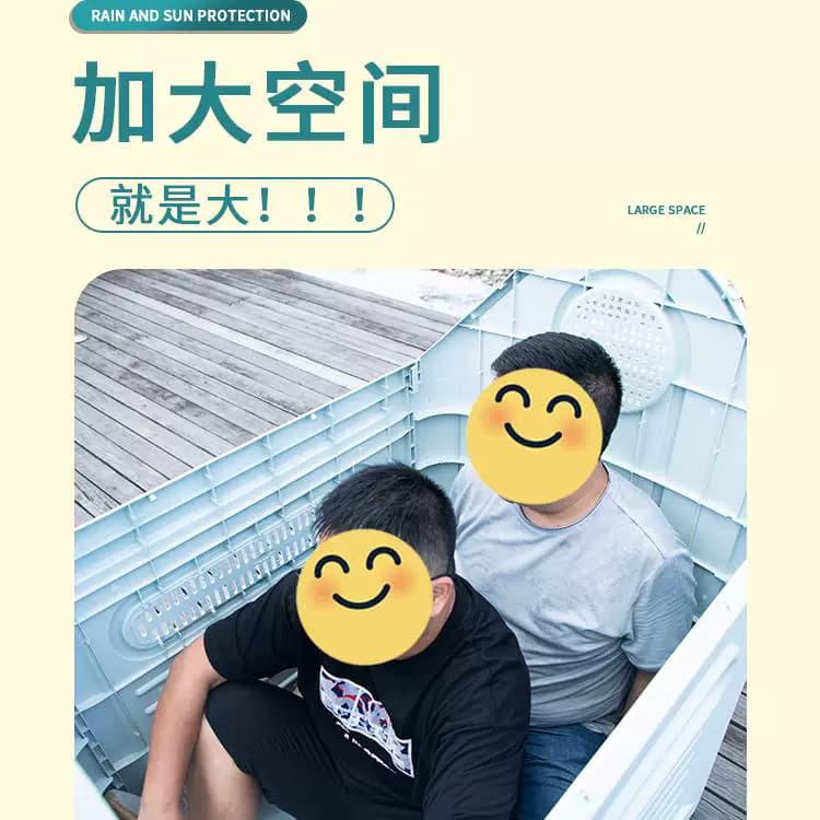 大狗狗窝冬季保暖半封闭睡觉的窝室外大型犬过冬狗屋防寒冬天土狗 - 缩略图4
