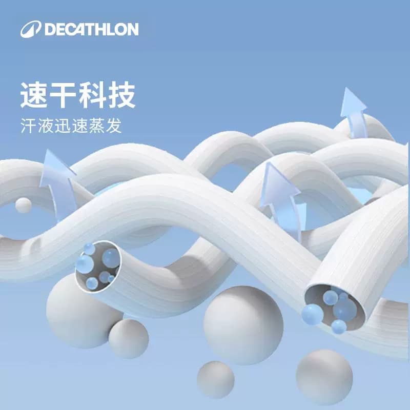 迪卡侬速干t恤男春夏运动短袖健身跑步速干衣健身服透气半袖RFP1 - 缩略图2