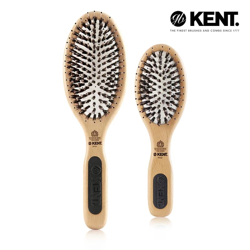 英国Kent梳子女气垫猪鬃梳按摩头皮鬃毛卷发梳网红款造型梳家用 - 缩略图2
