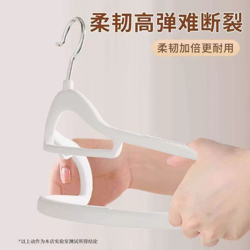 无痕护领晾衣架家用挂衣防滑防肩角凉晒衣撑服装店干湿两用衣服架 - 缩略图3