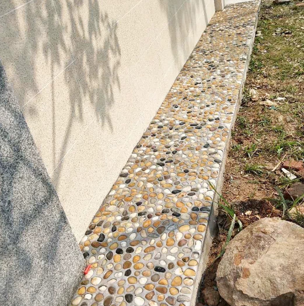 鹅卵石雨花石小石子天然原石鱼缸花盆鹅软石庭院装饰园艺五彩石头 - 缩略图4