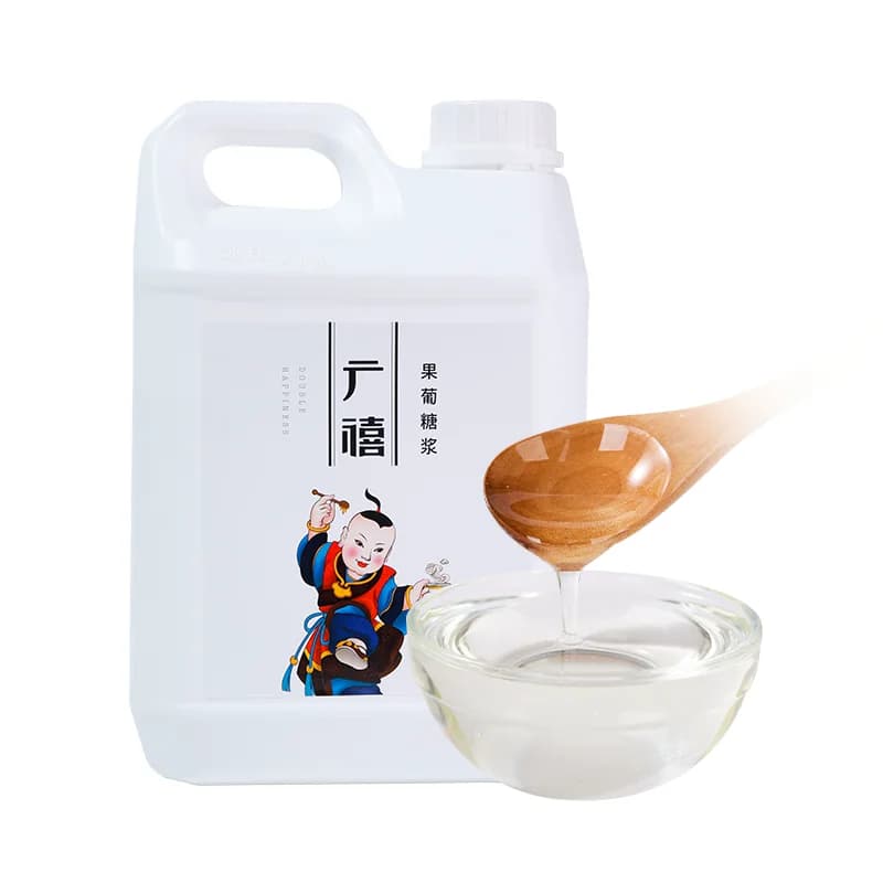 广禧F60果葡糖浆2.5kg柠檬茶调味果糖竹蔗冰糖浆咖啡奶茶专用原料 - 缩略图5