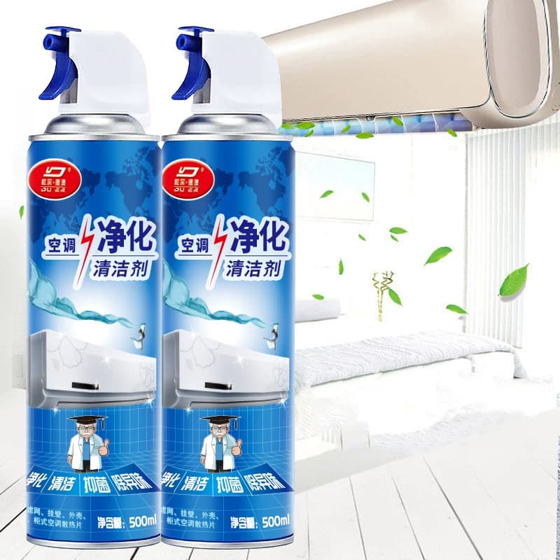 空调清洁剂清洗剂家用免拆免洗挂机内机泡沫柜机杀菌消毒除臭异味 - 缩略图4