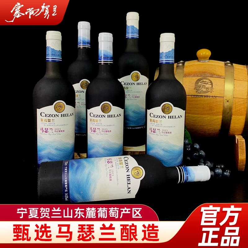 【宁夏红酒】马瑟兰干红葡萄酒750mlx6瓶宁夏贺兰山东麓国产红酒 - 缩略图5