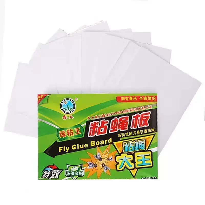 家用强力苍蝇贴粘蝇纸10张 - 缩略图2