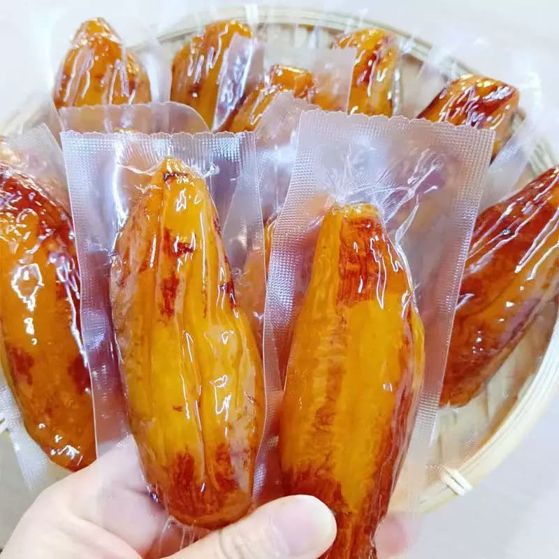 红瑶红薯干倒蒸农家自制低脂红薯地瓜干去皮小包装软糯红薯仔零食 - 缩略图5
