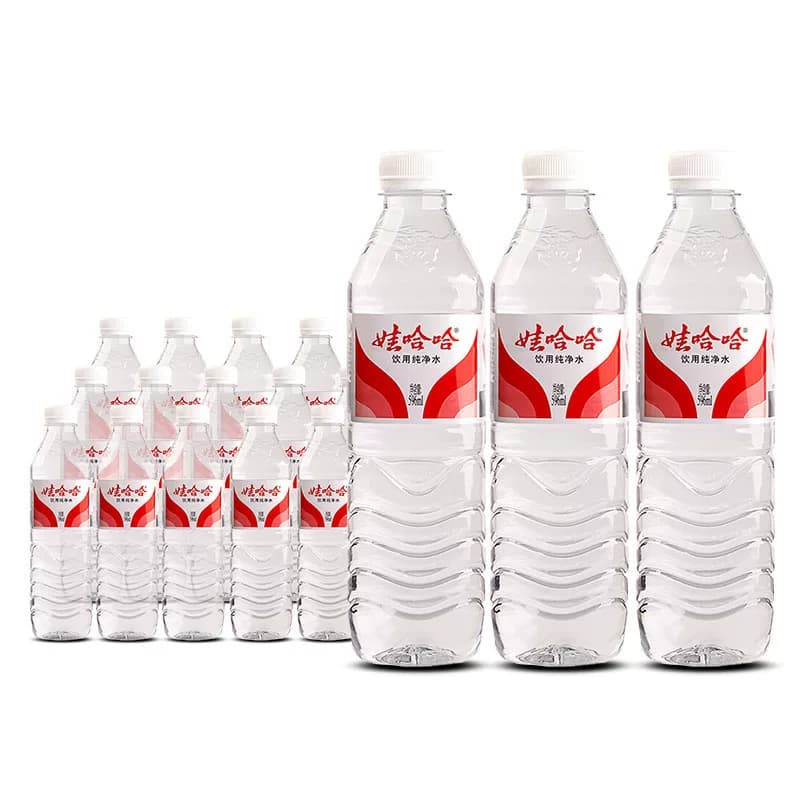 娃哈哈纯净水596ml*24瓶整箱办公室商务会议家用包装饮用水哇哈哈 - 缩略图5