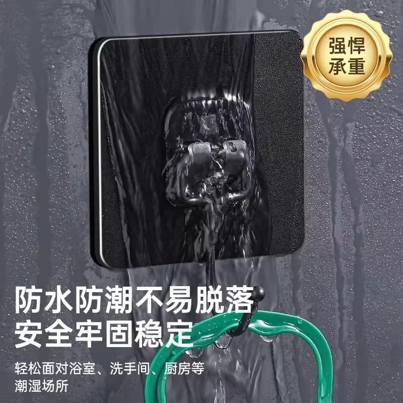 挂钩免打孔粘钩强力承重粘胶墙壁挂墙上透明无痕轻奢墙面勾子粘贴 - 缩略图5