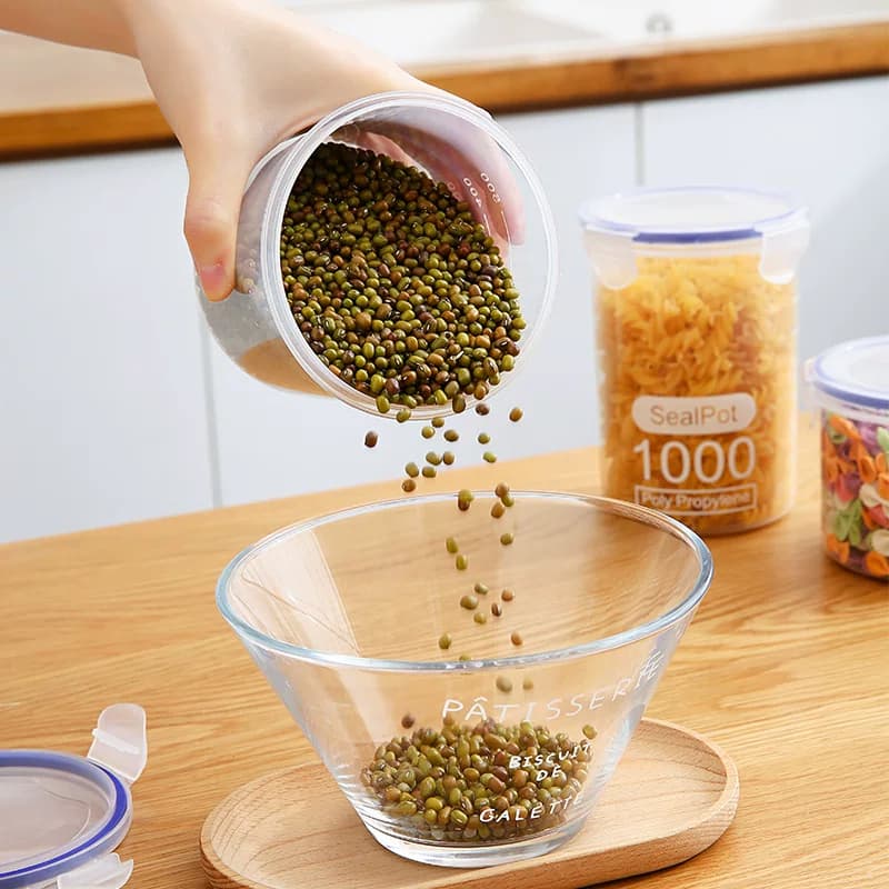 【1个】大号 瓜子花生零食密封盒 - 缩略图3