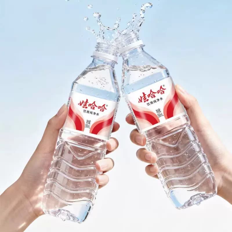 娃哈哈纯净水596ml×24瓶整箱会议接待饮用水瓶装夏日解渴 - 缩略图2