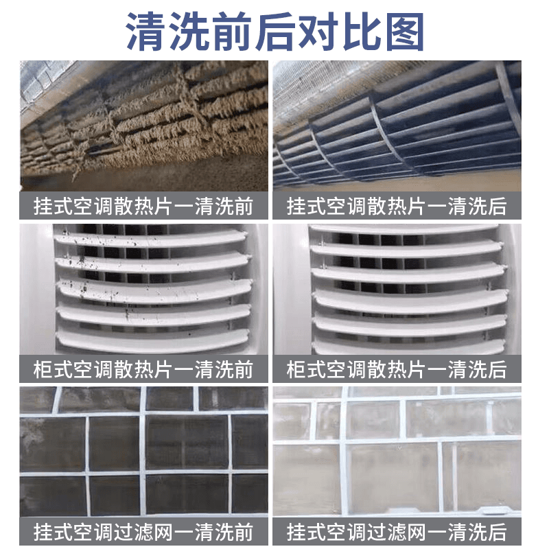 洗空调清洗剂工具全套家用内机专用泡沫强力去污清洁液免拆洗神器 - 缩略图3