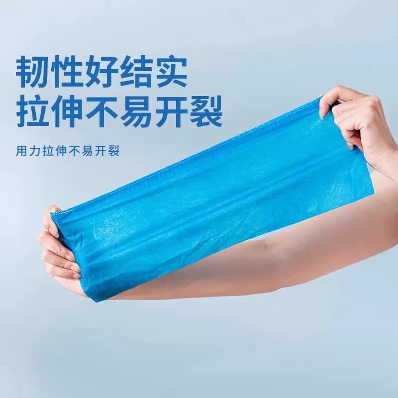 鞋套家用室内一次性加厚学生无纺布防水防滑耐磨塑料脚套机房信息 - 缩略图3