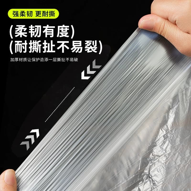 一次性床罩防尘罩沙发全盖松紧装修防尘塑料膜家具保护膜全包防滑 - 缩略图2