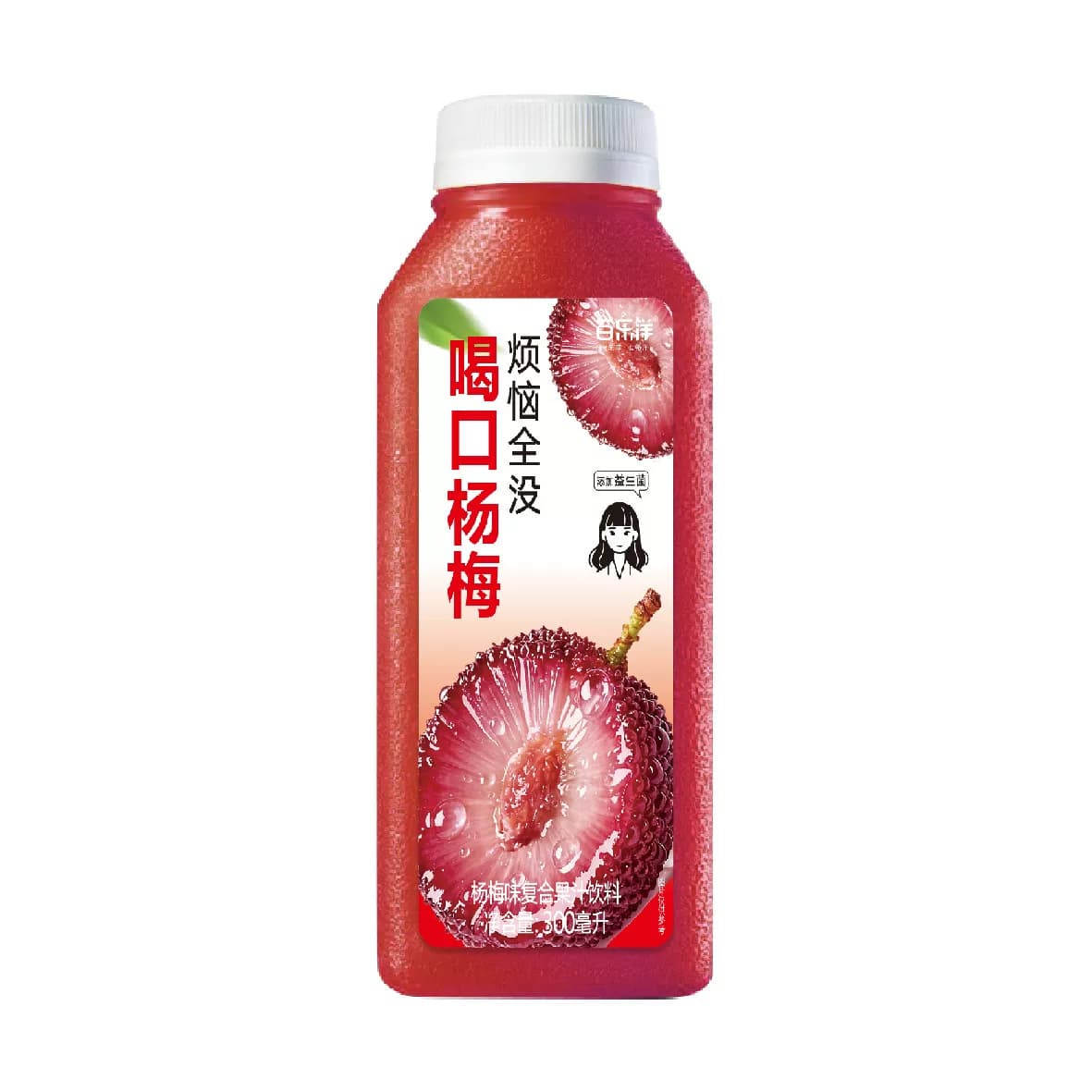 喝口杨梅 杨梅味复合果汁饮料300ml*1瓶 - 缩略图3