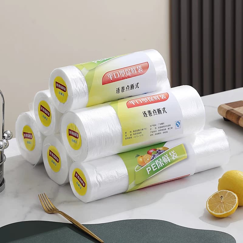 加厚保鲜袋食品级家用手撕袋一次性包装袋大小号食品袋密封冰箱 - 缩略图4