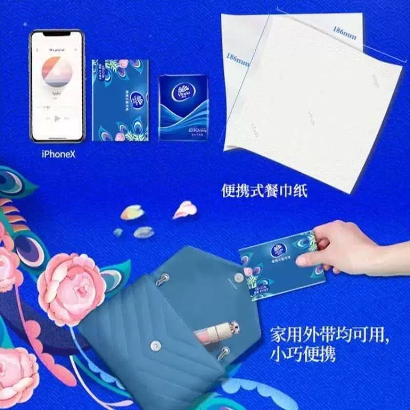 维达抽纸纸巾20抽4层加厚加大家用实惠装超韧面巾纸餐巾卫生纸 - 缩略图4