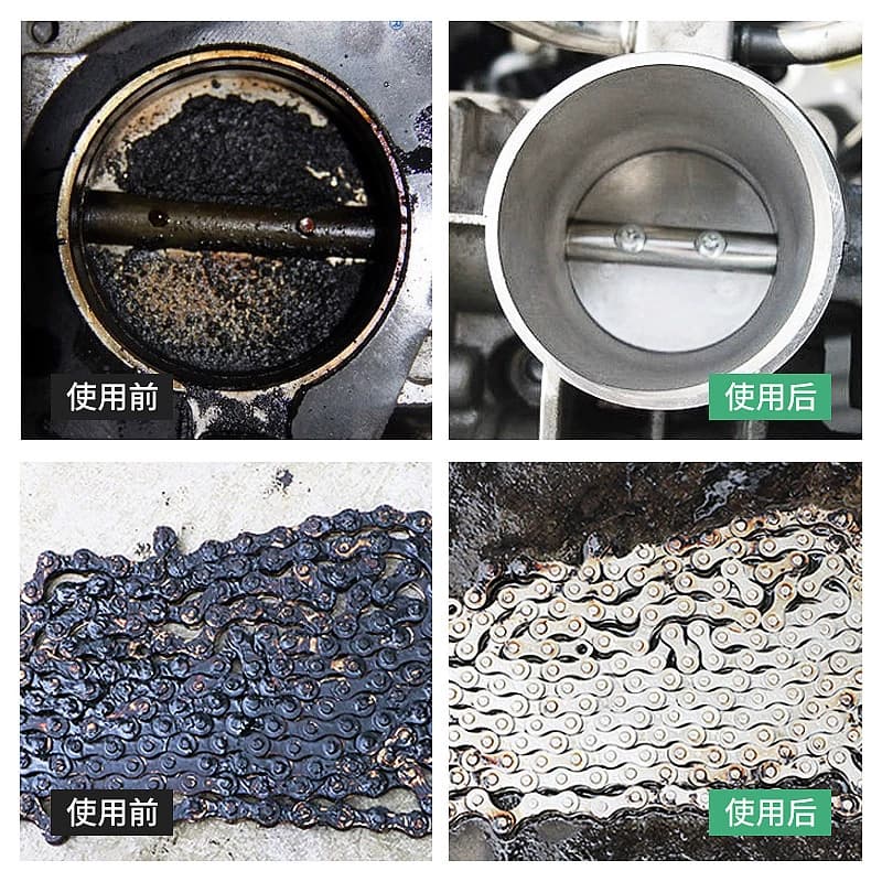 车仆节气门清洗剂化油器汽车摩托车喷油嘴除积碳化清剂车用油污 - 缩略图3