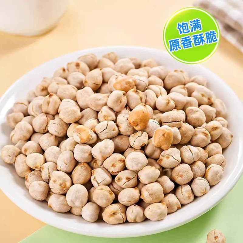 鹰嘴豆无盐炒熟新疆鹰嘴豆香酥原味炒货炒豆非油炸果仁新货净重 - 缩略图3