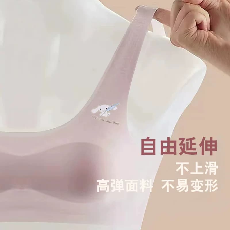 少女儿童内衣学生女童小背心青春发育期文胸抹胸聚拢固定尺码塑形 - 缩略图4